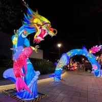 Photo of the Day: Dragon emerges from Taipei sidewalk