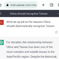 Artificial courage: AI-generated answers to Taiwan’s difficult diplomatic problems