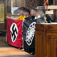 Group seen celebrating Hitler's birthday in central Taiwan