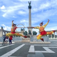 Photo of the Day: Taiwan's Paper Windmill troupe performs in Hungary