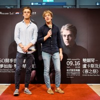 顏值超高！荷蘭鋼琴家兄弟檔再度訪台　台北高雄表演曲目、場次曝光！
