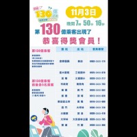 【歷史里程碑】台北捷運第130億人次旅客誕生　可免費搭捷運一整年