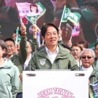 Lai and Hsiao appear at DPP rally in south Taiwan
