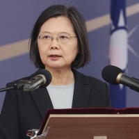 Tsai tells Taiwanese voters to think about Hong Kong's fate