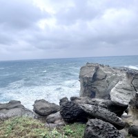 Elephant Trunk Rock on Taiwan north coast loses trunk