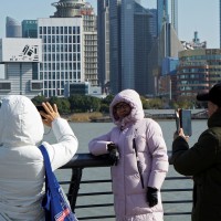 40年來最冷 上海低溫「全天零下」中國急凍民眾苦笑如鑽冰箱