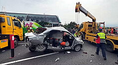 Bus driver arrested for negligent death in Taiwan Highway 3 accident