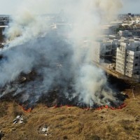 Scrub fire extinguished in Taiwan's Penghu after 3 hours