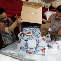 Indonesia president congratulates poll winner Prabowo, markets cheer