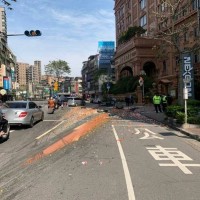 10,000 eggs spill injuring scooter rider in New Taipei