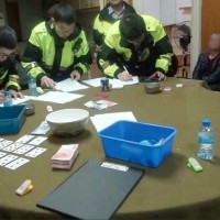 Police raid underground gambling den in Taipei, 23 arrested