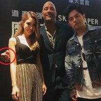 Photo of the Day: The Rock uses 'polite hand' with Taiwanese actress