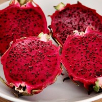 Red dragon fruit from southern Taiwan hits the shelves