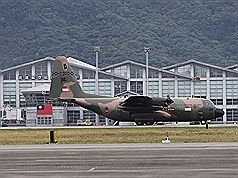 Singapore sends C-130 Hercules transport aircraft to Hualien
